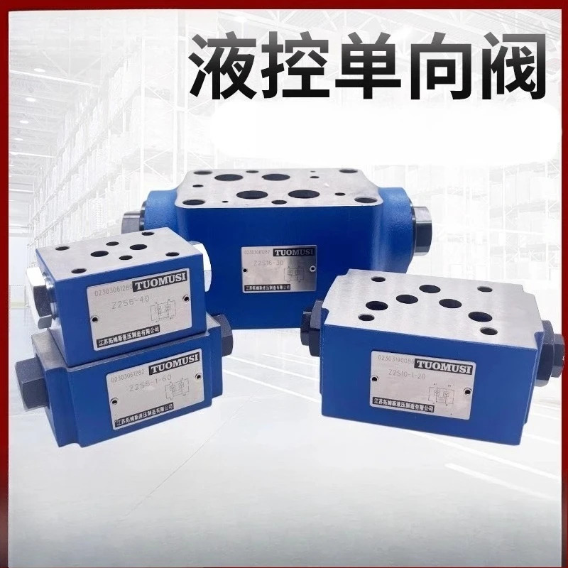 Z2S6-40B Z2S10-20B 적층 유압 제어 단방향 밸브 Z2S16-30B 압력 유지 Z2S22-1-60B