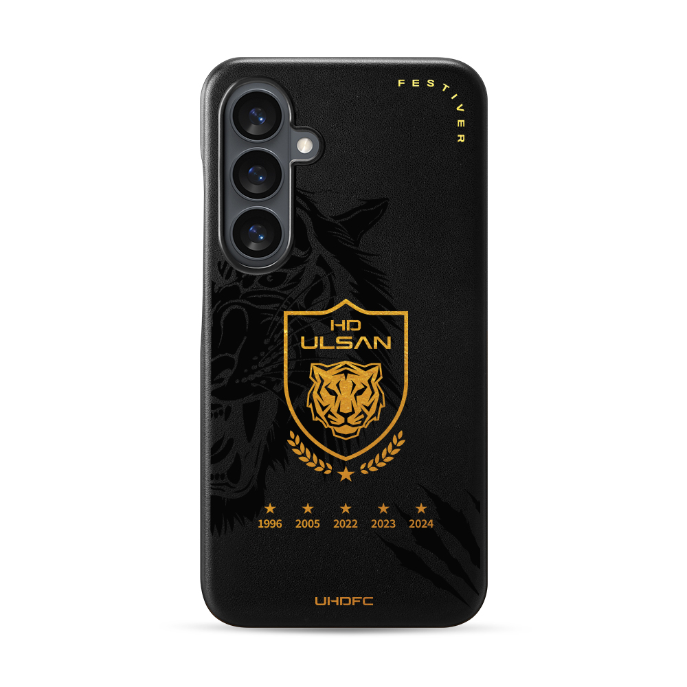 울산 HD FC 굿즈 챔피언 갤럭시 S시리즈 맥세이프 레더 케이스 - 상품 이미지