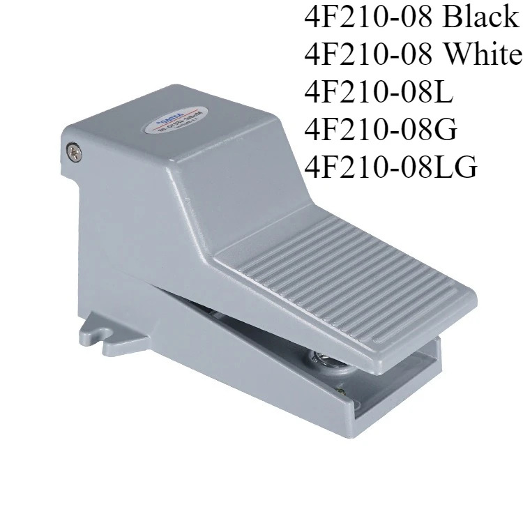 4F210-08-L 공압식 풋 컨트롤 밸브 FV320 사출 성형 금속 가공인체공학적 공압 페달
