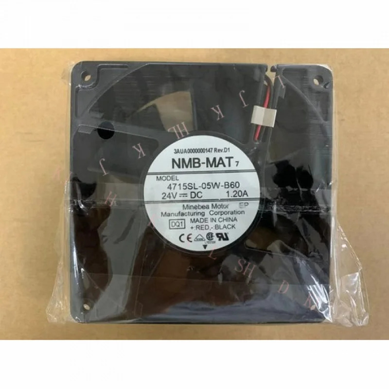 NMB 4715SL-05W-B60 DC 24V 1.20A IP55 방수 인버터 팬 120x38MM