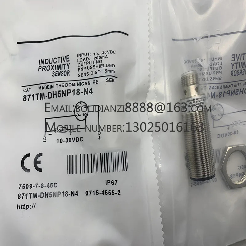 871TM-N10NP12-D4 871TM-DH5NP18-A2 871TM-DH5NN18-A2 871TM-DH5NE18-A2 오리지널 금속 센서
