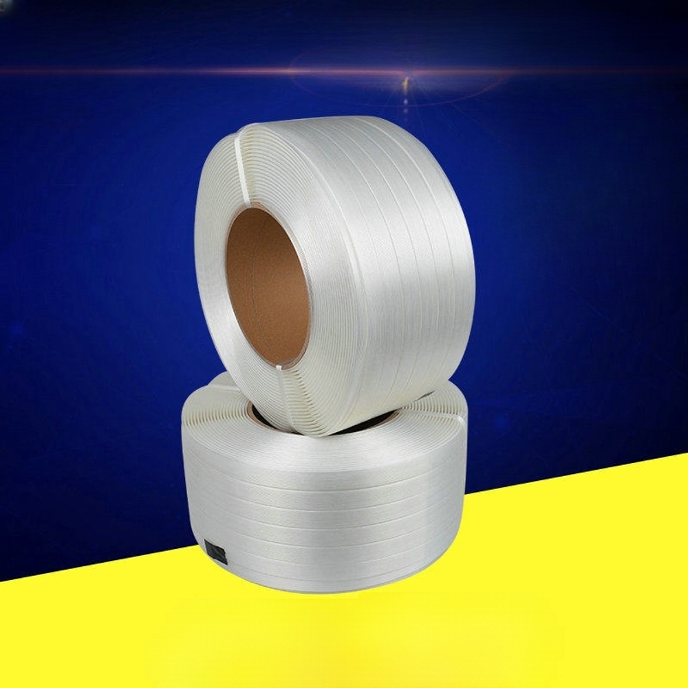 코드스트랩 노끈 PP밴드 튼튼한 투명 플라스틱 PP스트랩 띠형 폭 32MM 길이 250m - 상세 이미지 4