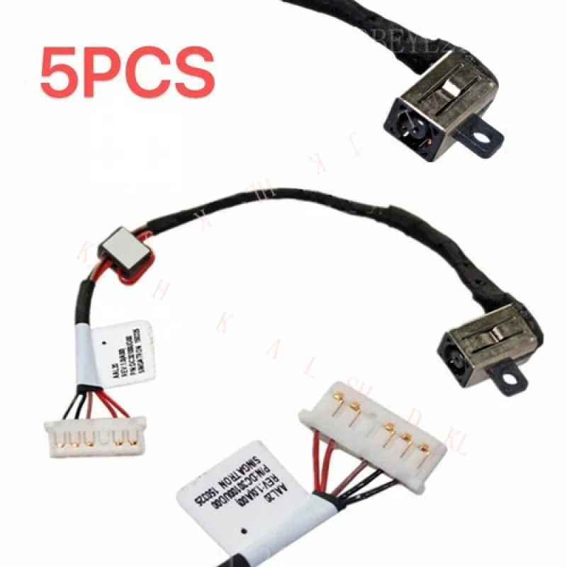 N 5개 세트 델 인스피론 15-5000 5555 5558 5551 5559 DC 잭 0KD4T9 DC30100UD00
