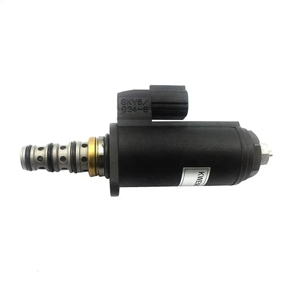 안전 잠금 솔레노이드 밸브 KWE5K-31/G24DB50 SK200-8 유압 장치