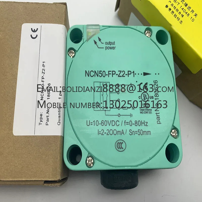 NCN50-FP-Z4-V1 NCN50-FP-W-P1 NCN50-FP-W NCN50-FP-W-P3 NCN50-FP-W-P2 오리지널 스위치 센서