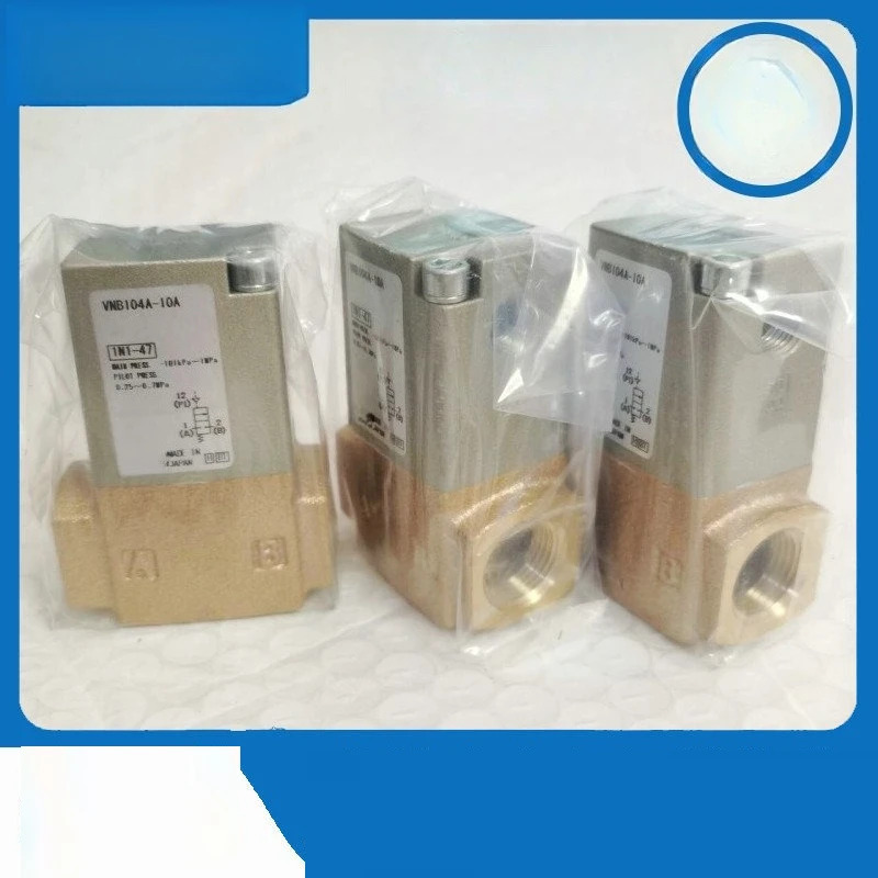 SMC 유체 제어 밸브 부품 공압식 타입 VNB104A-10A VNB201A-15A