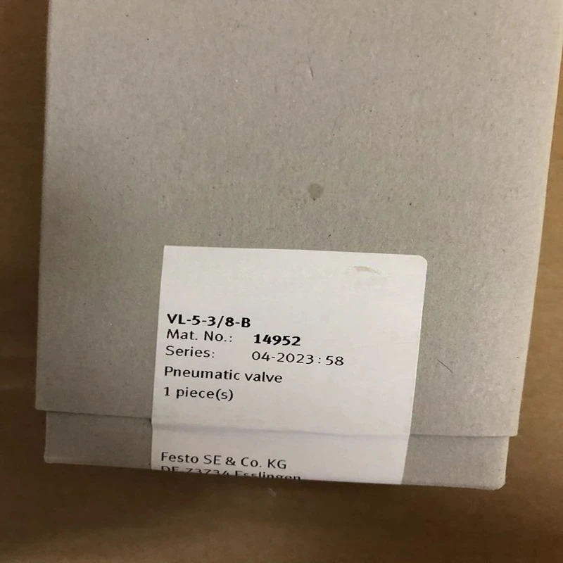FESTO 밸브부품 VL - 5-1/8 1/4-1/2-3/8 -B9764 14294 9199 31000 14952