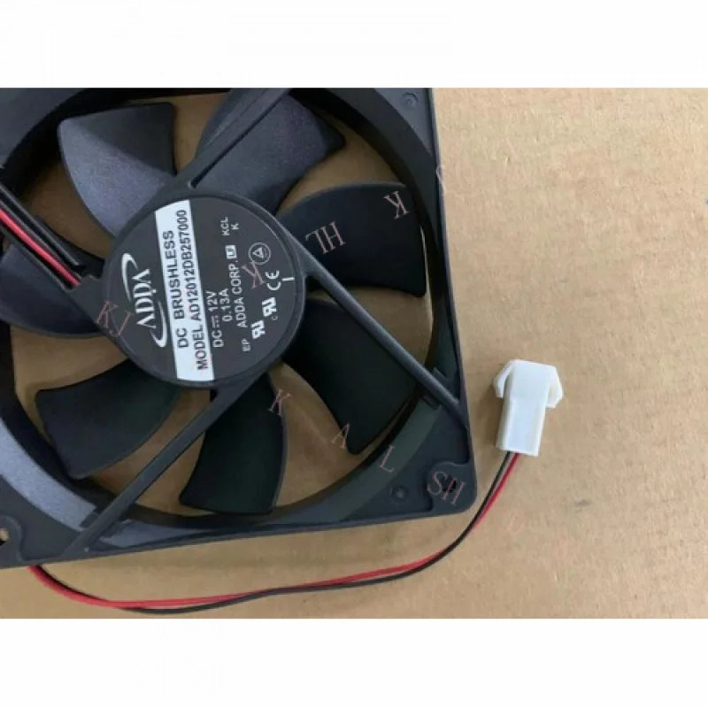 N for ADDA AD12012DB257000 12CM 12V 0.13A 컴퓨터 케이스 초저소음 냉각팬