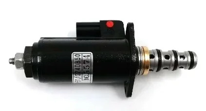 안전 잠금 솔레노이드 밸브 KWE5K-31/G24DB50 SK200-8 유압 장치