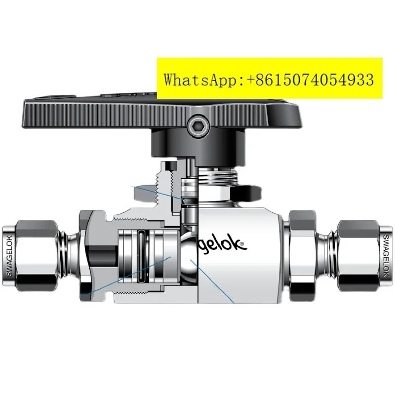 Amer-ican 고압 볼 밸브 S-S-4SKPS4 1/4 이라 연결 용량 41Mpa
