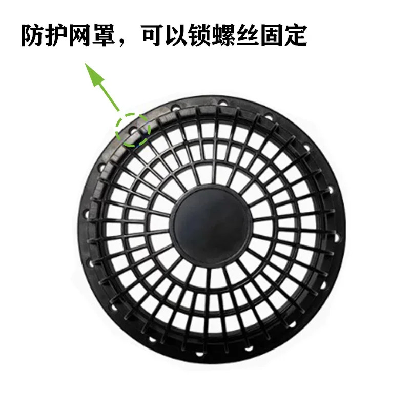 15cm cm 12V 5. 2A 대용량 에어 주입식 보호복 원형 냉각팬