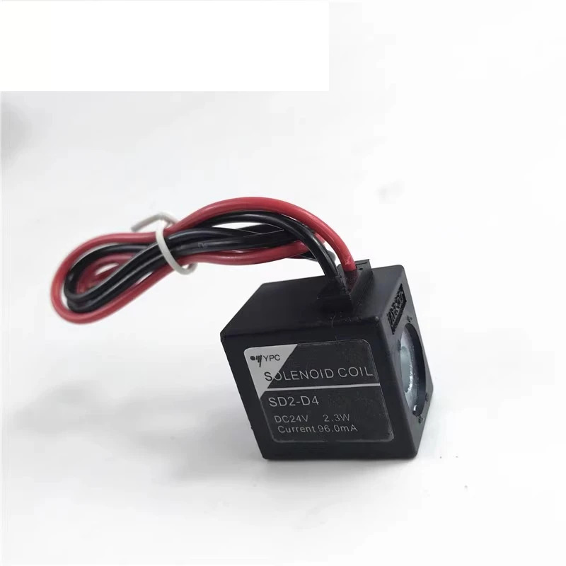 코일 SD2-D4 DC24V 2. 3W SD2-A2 AC220 60HZ 3. 7VA 전자기 밸브 YPC