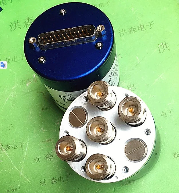 RADIALL R573102405 R57312260512V 0-12.4GHz SP4T SP6T N rf 동축 전원 스위치 R573102305 0-3GHz 12V SP3T