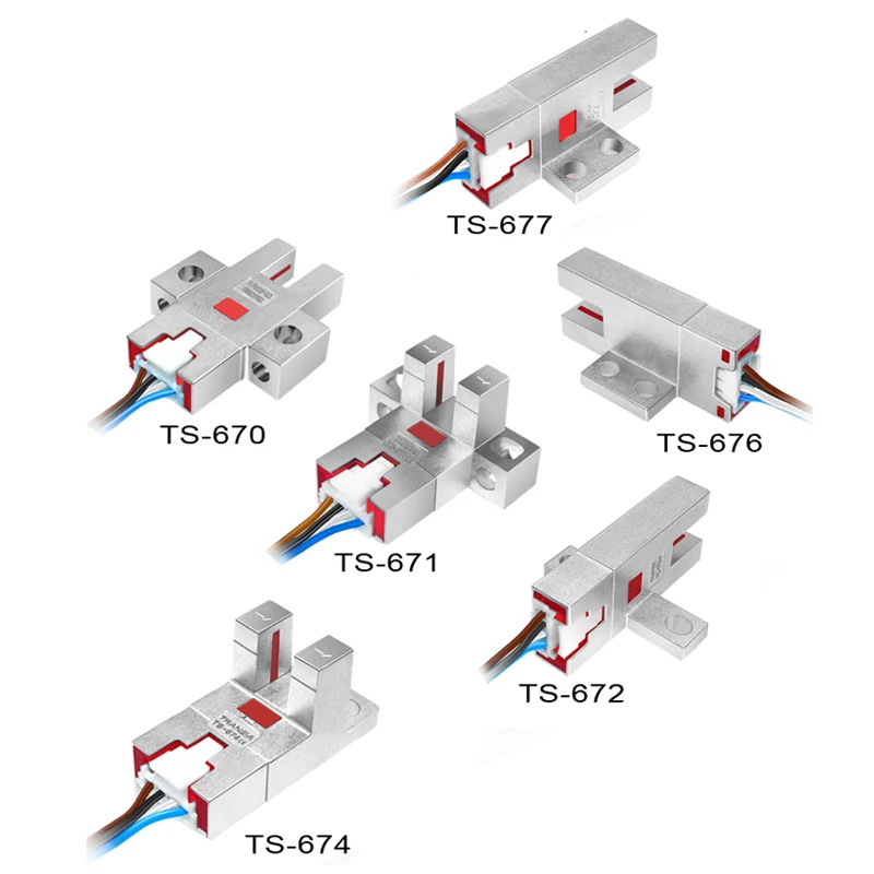 Trencia 항공 등급 알루미늄 합금 금속 U자형 광전스위치 센서 EE-SX671/672/674