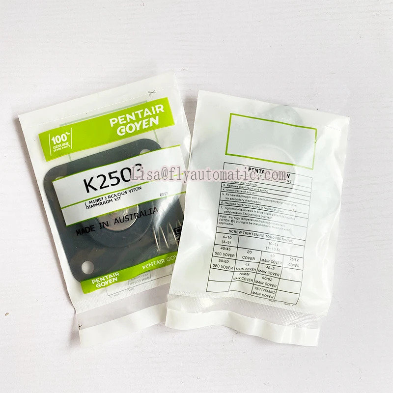 고옌 K2503 M1887 키트 1인치 R/CA25T CA25DD CA25FS/MM비톤 밸브 막 고온막