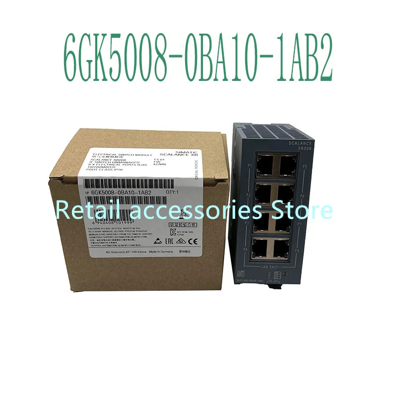 오리지널 6ES7222-1HF32-0XB0 6GK5008-0BA10-1AB2 6GK5005-0BA00-1AB2
