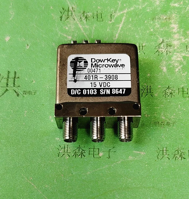 D0w-Key 401R-3908 15V 0-18GHz RF SPDT SMA 동축 스위치