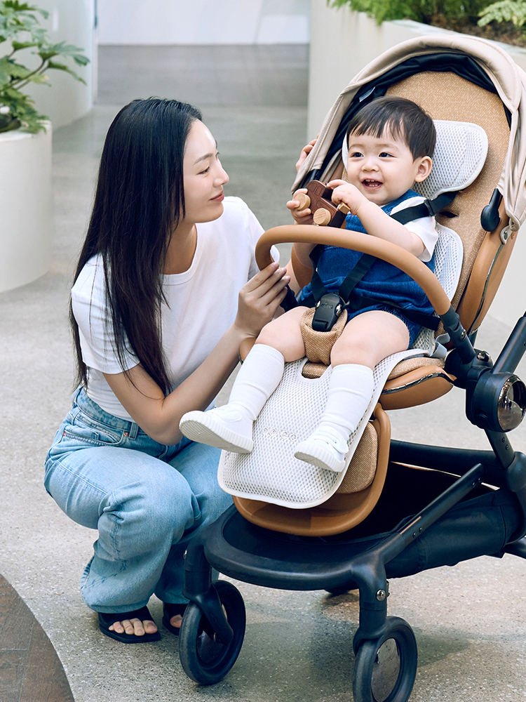 폴레드 에어러브5 도넛 통풍 쿨시트 유모차 카시트 라이너 (보조배터리 미포함) 상품 이미지