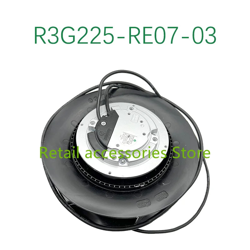 포장 오리지널 R3G225-RE07-03 AC220V G3G160-CU09-11 D2E146-AP50-E5 EC 특수 곡선 에어 청정기 팬