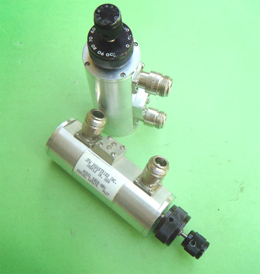 JFW 수동 조절 스텝 RF 50DR-001 DC-1.0GHz N 110dB 1dB 감쇠