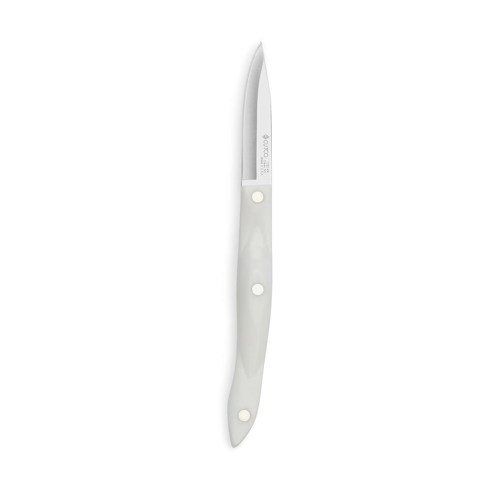 Cutco 모델 1720 패링 나이프, 7cm(2-3/4인치) 및 길이 핸들) 전체 (펄 화이트 스트레이트 블레이드 19.2cm(7-7/8인치) 엣지 - 상세 이미지 2