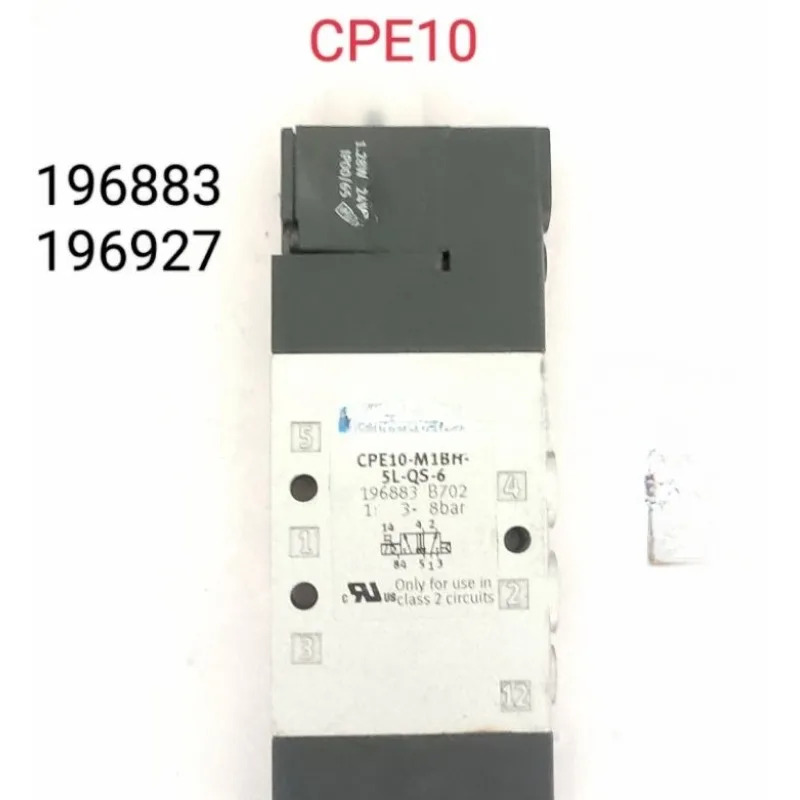 FESTO 솔레노이드 밸브 CPE14-M1BH-5/3E-QS-8 196900부품