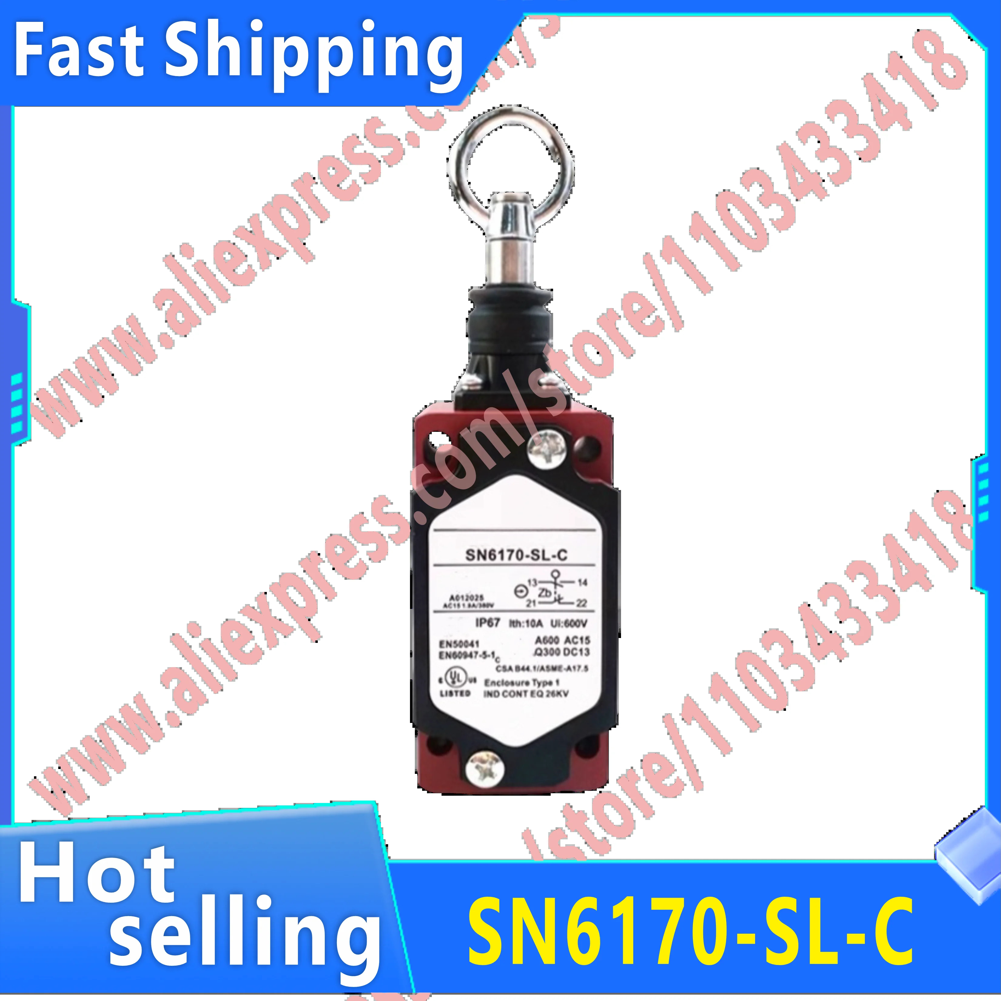 오리지널 SN6170-SL-C-R SN6170-SL-C SN4170-SL-C-R 로프 스위치 신