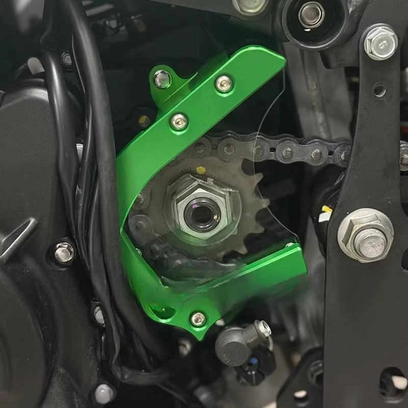 부품은 Kawasaki Ninja500 수정 체보호 커버 투명 체커버