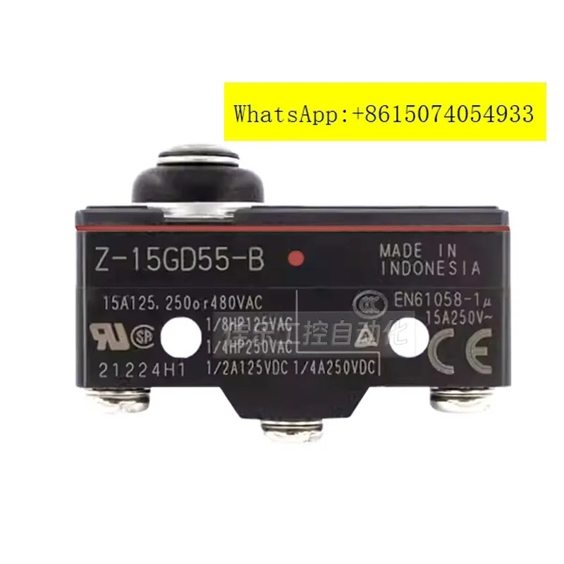 밀봉된 방수 내유성 mi-c-ro 스위치 Z-15GW255-B Z-15GD55-