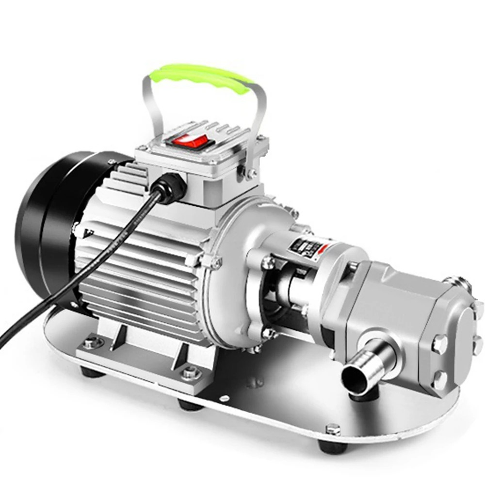 전원 220V/380V WCB Protable 기어 오일 펌프모터 WCB-75P WCB-100P WVO WMO304 스테인레스 스틸 이송 펌프