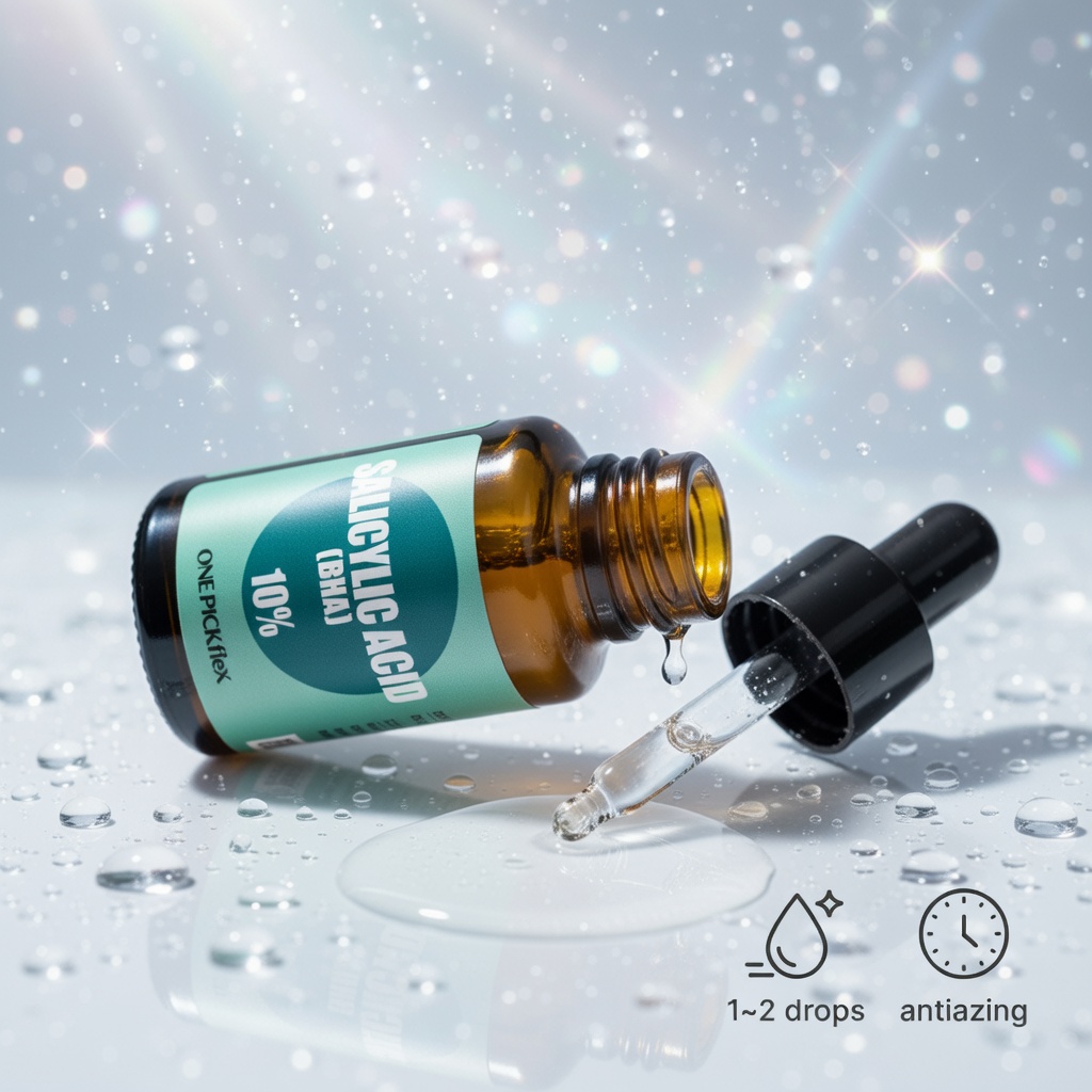 BHA 살리실릭애씨드 10% 30ml 원픽플렉스 블랙헤드 각질 제거 모공 피지 케어 이미지 2