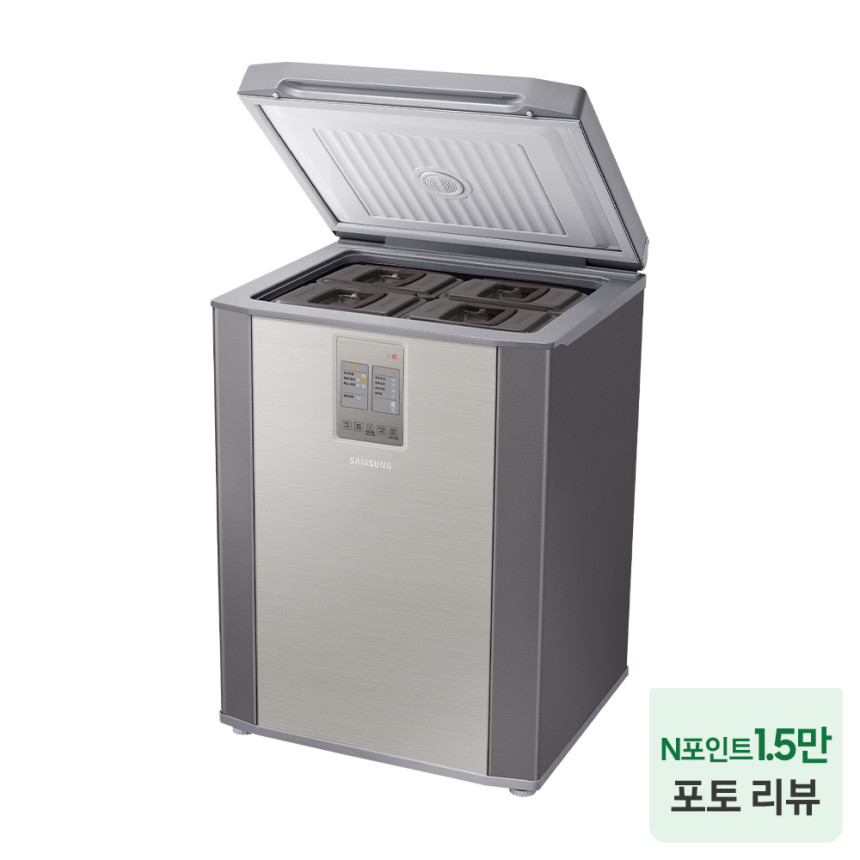 삼성 김치냉장고 뚜껑형 126리터 미니 소형 냉동 1도어 스탠드 사진 2