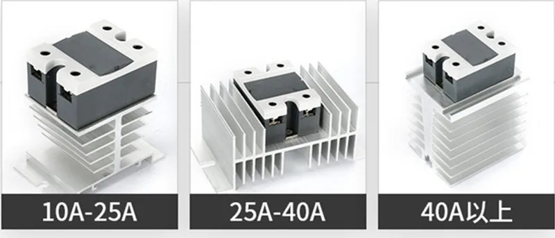 DC 제어 단상 솔리드 스테이트 릴레이 SSR-10DD40 고전력 40A80A100ADC-DC220V