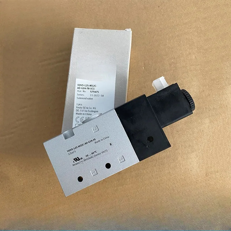 FESTO 솔레노이드 밸브 VUVS-L25-M32C-AD-G14-F8-1C1 575475부품 새