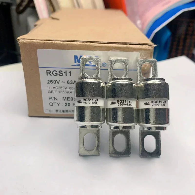 10개 RGS11 CR2L 퓨즈aR 250V 10A 16A 20A 25A 30A 32A 35A 40A 50A 63A 75A 80A 100A 125A 150A 160A 퓨즈