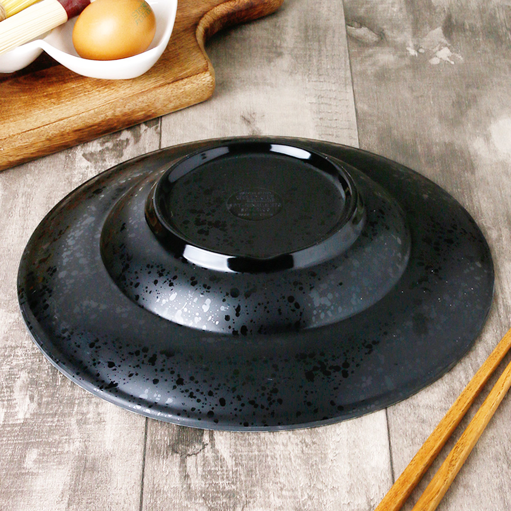 일식 중국집 멜라민 탕수육 돈까스 카레 볶음밥 샐러드 접시 그릇 26.9cm, 투톤파스타 - 상세 이미지 4