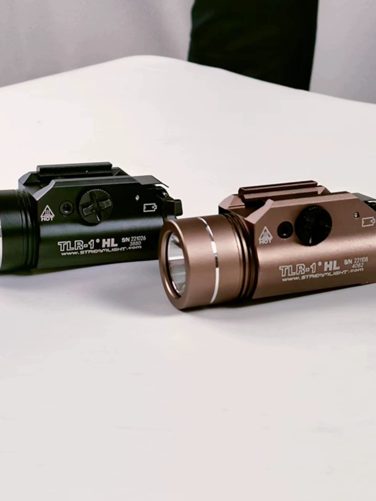 손전등 후레쉬 p320 휴대용 led tlr1 서바이벌 야외 건 포함 루멘 캠핑 방수 - 상세 이미지 3