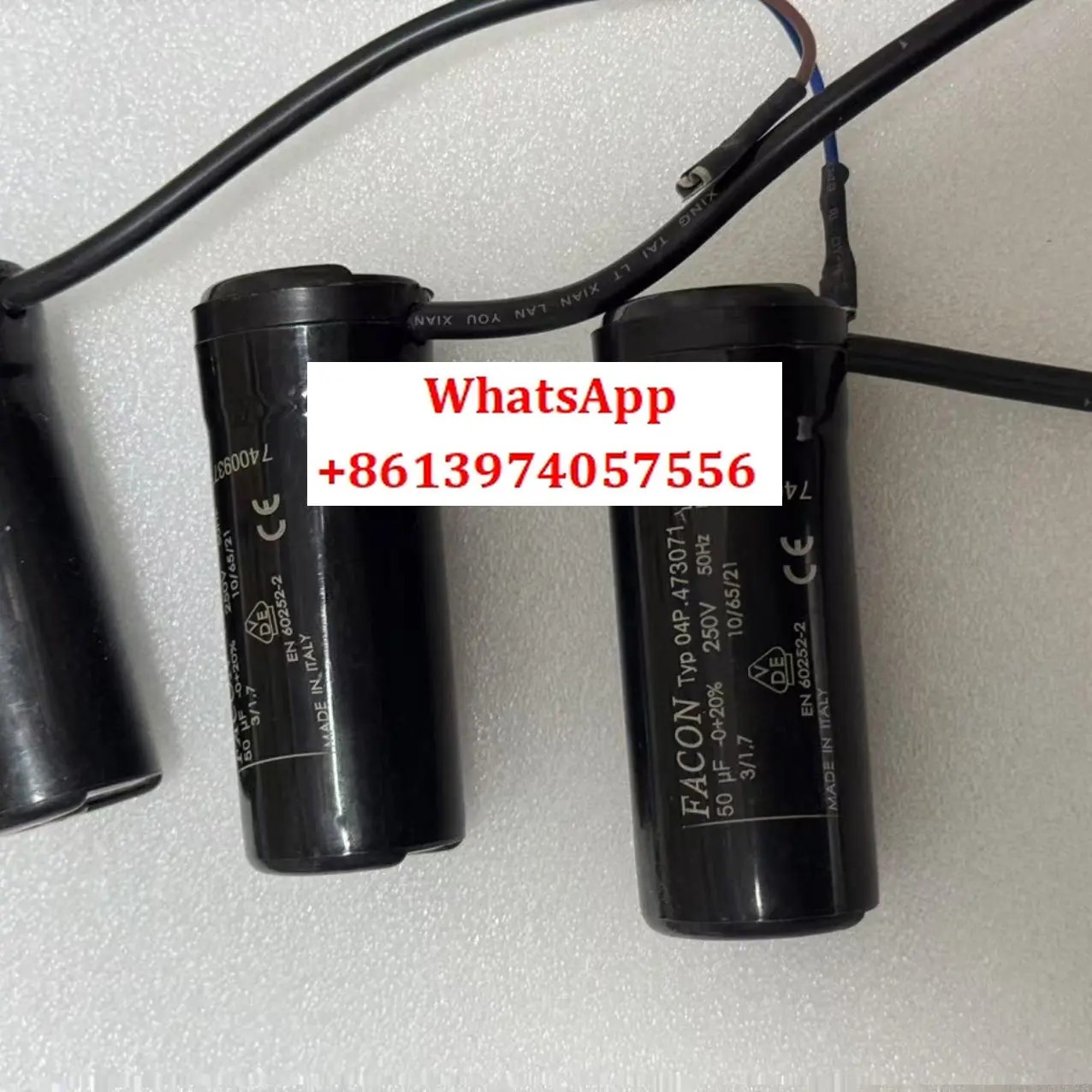 FACON 250V 50uf 250v Typ 04P.473071 인버터 커패시터 팬 시동