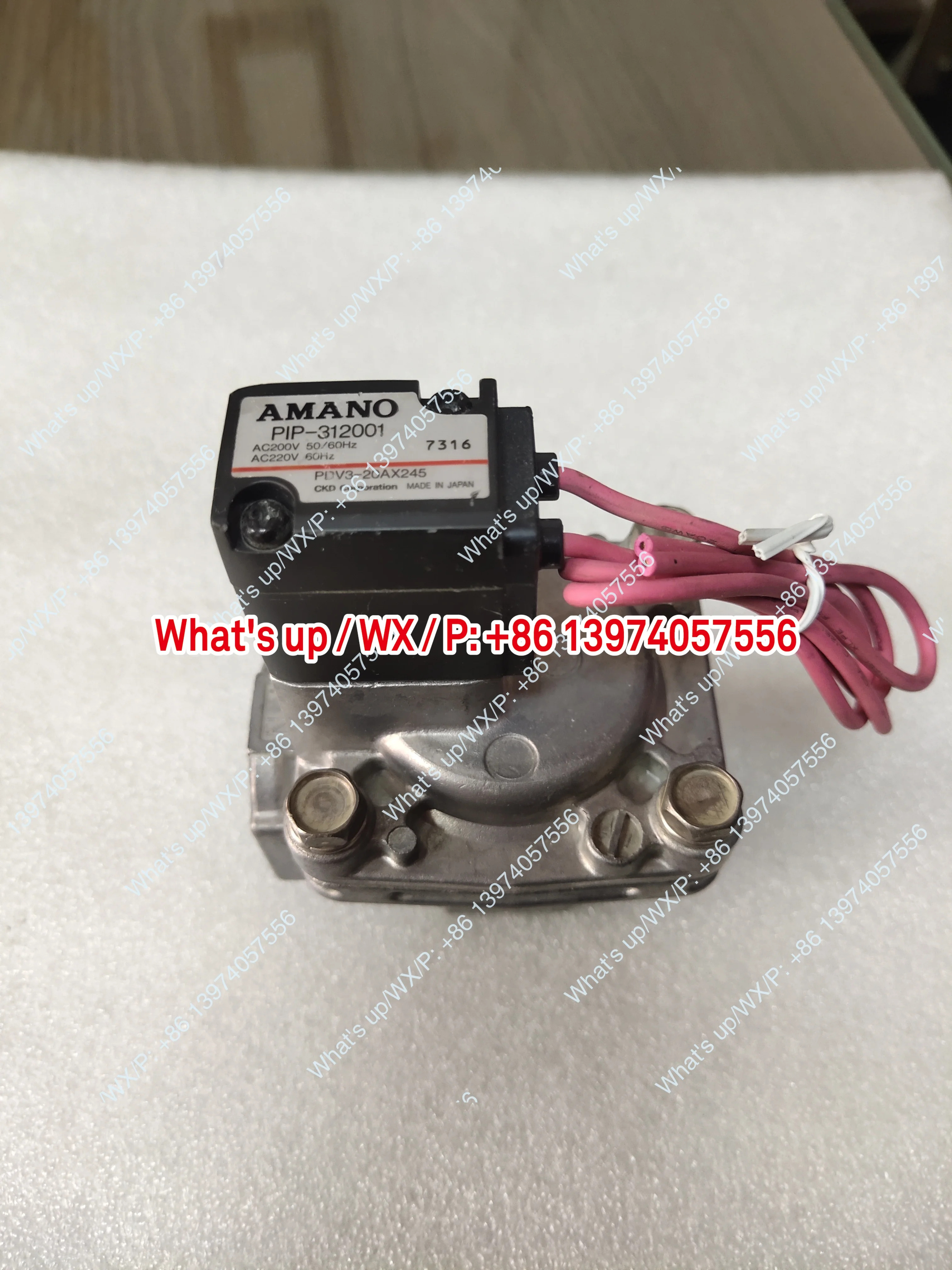 PDV3-20AX245 PDV3-20A-2C-220V PIP-312001 CKD 솔레노이드 밸브