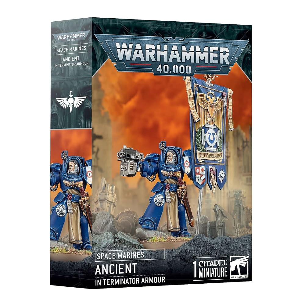 Games Workshop - 워해머 40K 스페이스 마린 고대 아머의 터미네이터 - 상품 이미지