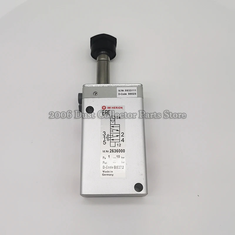 IMI HERION Norgren 2636000 인라솔레노이드 밸브 D-코드 B5372