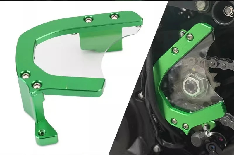 부품은 Kawasaki Ninja500 수정 체보호 커버 투명 체커버