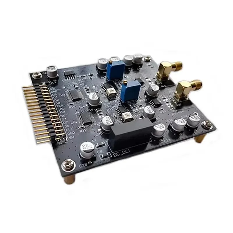 고속 ADC08200 모듈 200Msps 8비트 ADC 2단계 증폭 단일 전원 공급