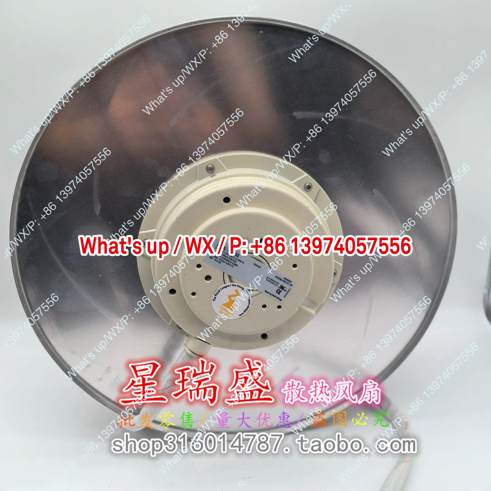 인버터 냉각팬 ZIEHL-ABEGG 원심 팬 RH35M-4DK.4C.1R 새