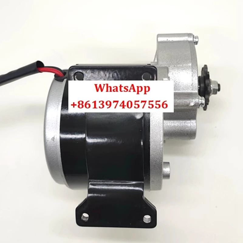 350W36V24V 영구 자석 DC 브러시 감속 모터 MY1016Z3 전기 삼륜차