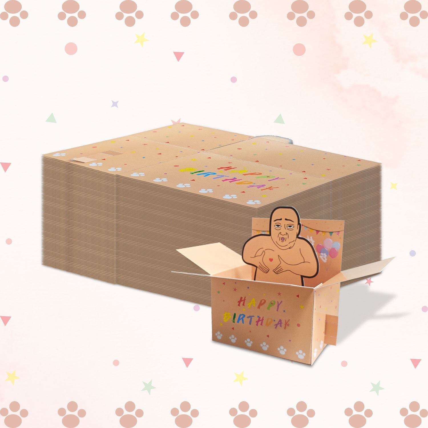 부담스러운 대머리 편지지 킹받는 웃긴 병맛 쓸데없는 친구 우정 선물 편지 메시지 메모 엽서 - 상세 이미지 5