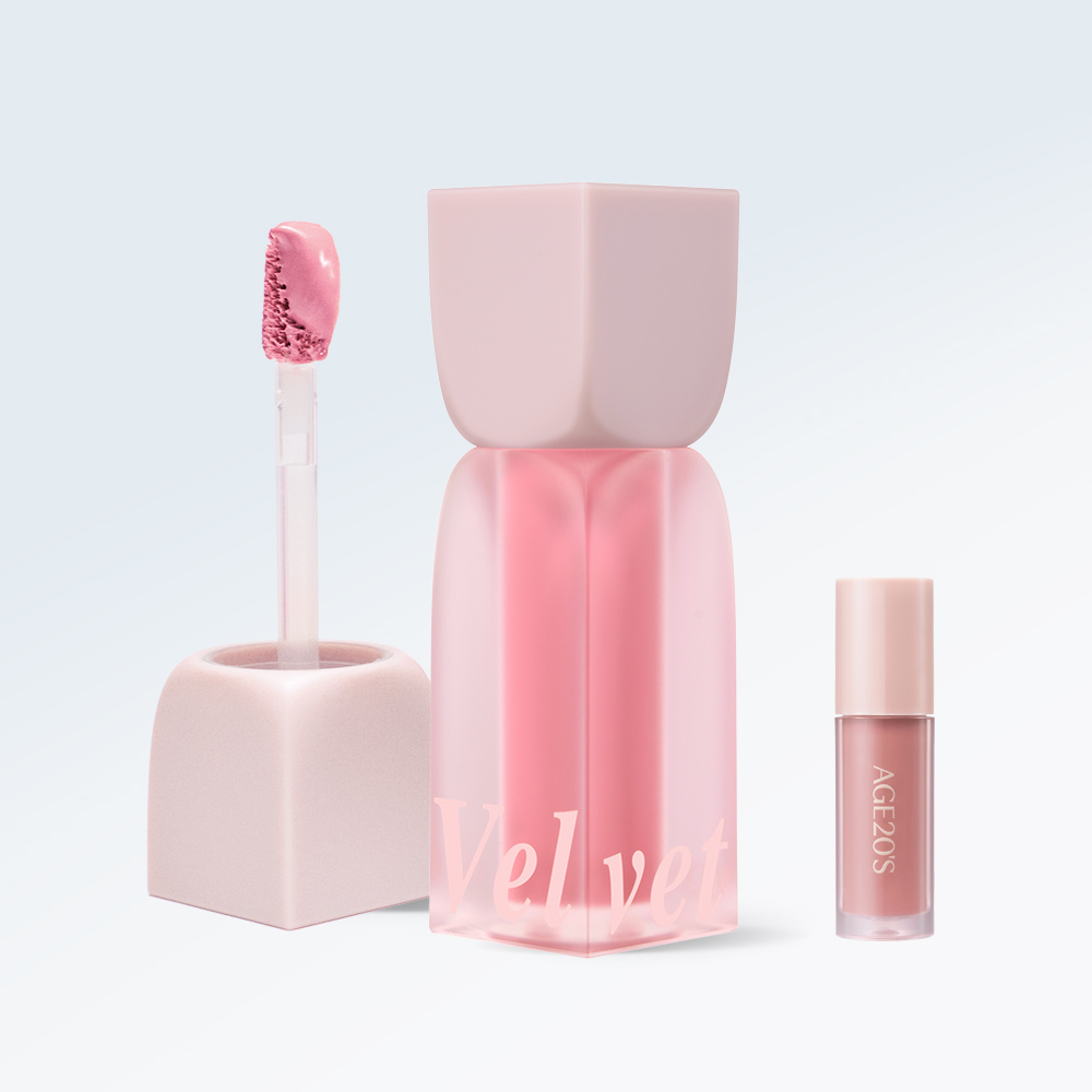 에이지투웨니스 벨벳 헤이즈 블러셔 4.2ml (+미니블러셔 로즈라떼브라운) 이미지 2