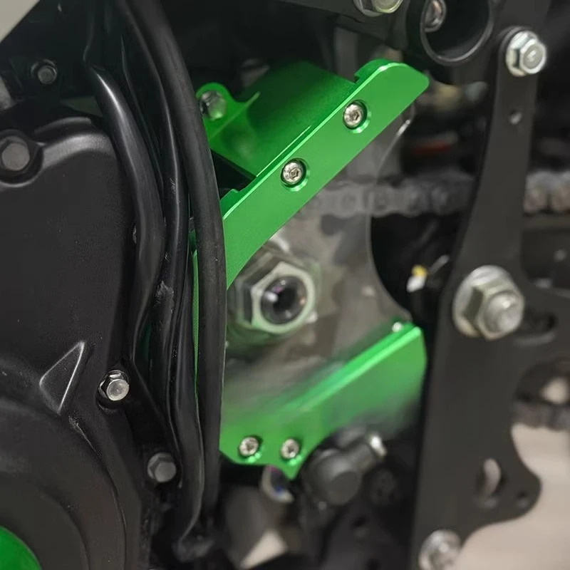 부품은 Kawasaki Ninja500 수정 체보호 커버 투명 체커버