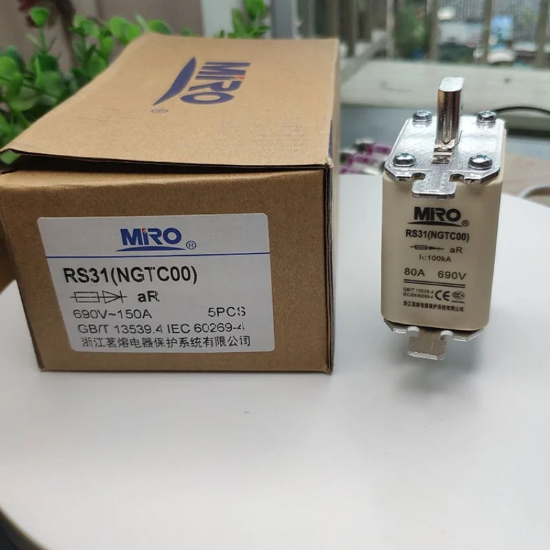 5개입 RS31 10A 16A 20A 25A 32A 40A 50A 63A 80A 100A 125A 150A 160A 180A 200A NC00 690V 퓨즈