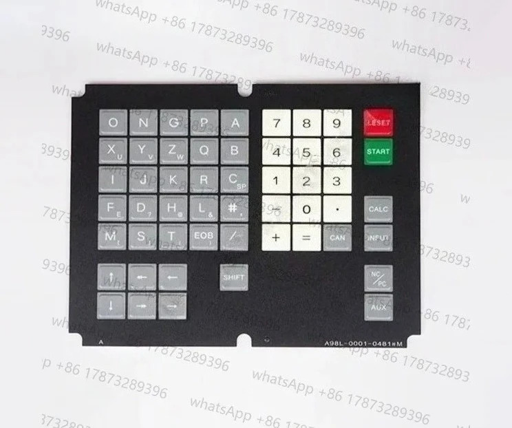 A98L-0001-0481 Fanuc A98L-0001-0481M 멤브레오버레이 포일 M 멤브레버튼 키 필름 마스크